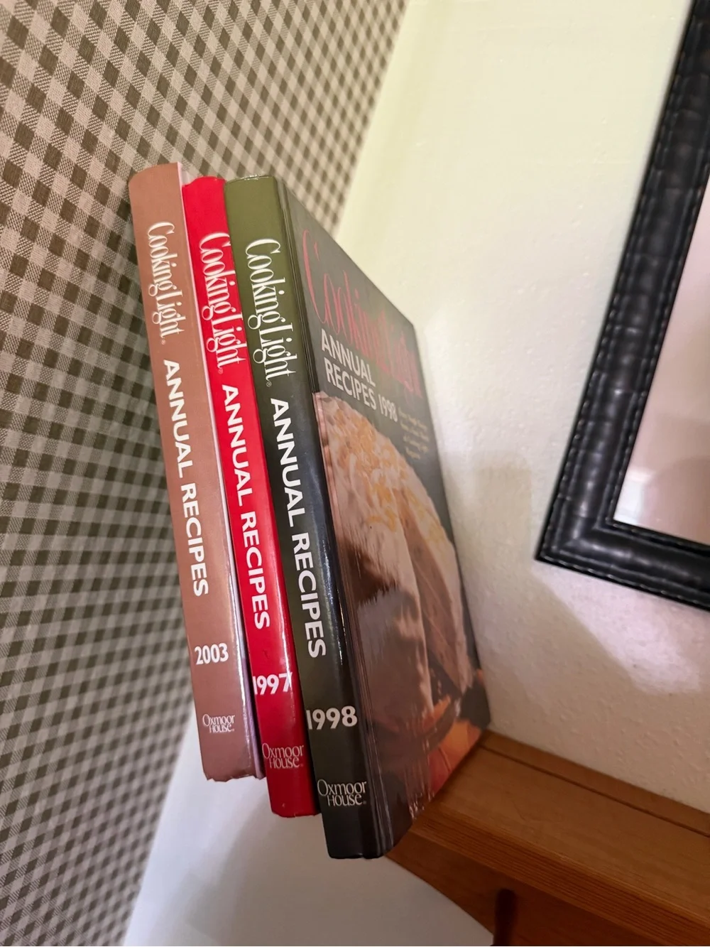 Cooking Light Annual Recipes Cookbook Set - Red, Green, Brown